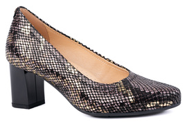 Skórzane czółenka damskie Łukbut 23230-3-J-10