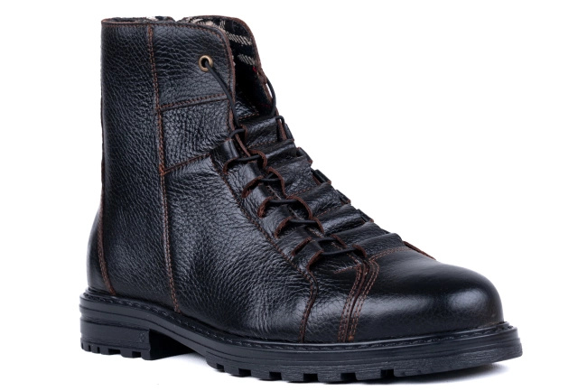 Trzewiki na zimę w stylu trampka  Łukbut 22250-4-Z-289