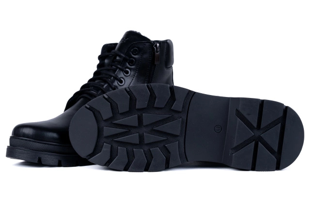 Trzewiki  męskie na zimę, ocieplane  Łukbut 27170-4-Z-001 