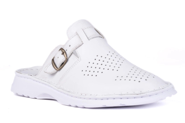 Klapki męskie dziurkowane Łukbut 951