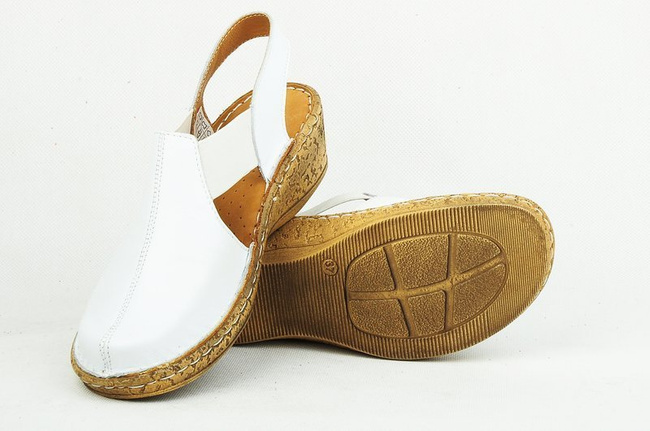 Sandały damskie komfortowe z zakrytymi palcami Łukbut 1826