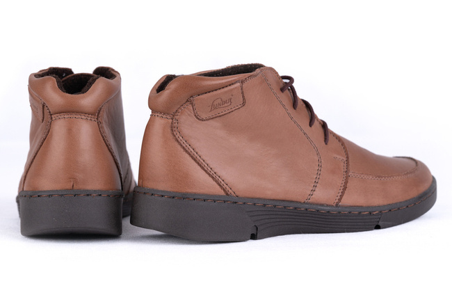 Trzewiki damskie brązowe Łukbut 06750-3-Z-153 