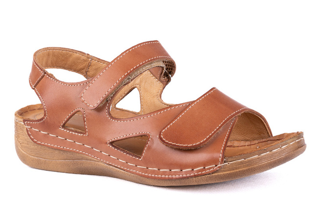 Sandały damskie komfortowe Łukbut 16420-3-L-064 