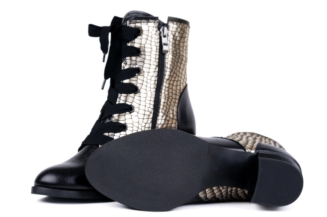 Botki damskie Łukbut 29850-3-Z-677