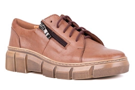 Półbuty damskie na grubszej podeszwie Łukbut 22620-3-J-153