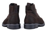Brązowe trzewiki męskie w stylu traperka Łukbut 22240-4-Z-109