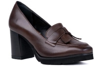 Skórzane czółenka damskie Łukbut 29030-3-J-330