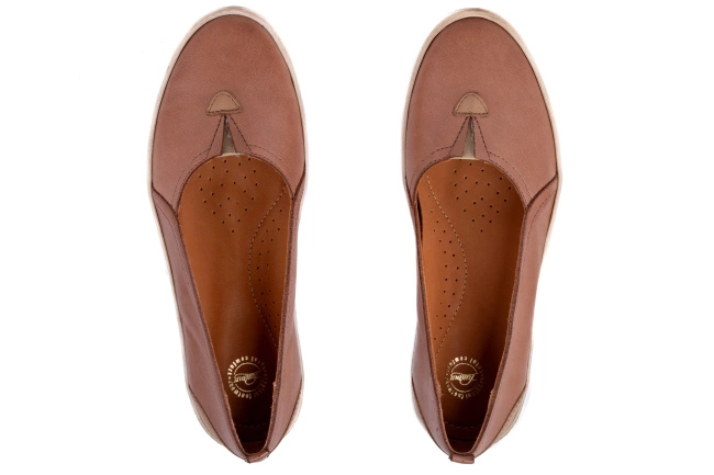 Baleriny damskie Łukbut 12730-3-W-153