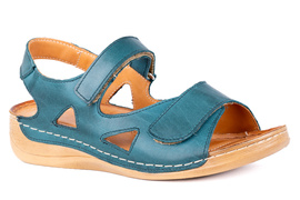 Sandały damskie na szersze stopy komfortowe Łukbut 16420-3-L-435