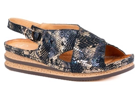 Sandały damskie na koturnie Łukbut 16160-3-L-687