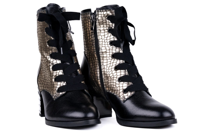 Botki damskie Łukbut 29850-3-Z-677