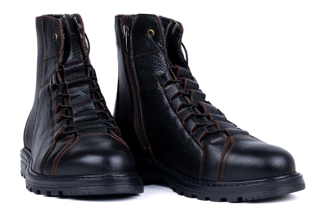 Trzewiki na zimę w stylu trampka  Łukbut 22250-4-Z-289