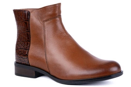 Botki damskie brązowe Łukbut 13270-3-Z-153/223