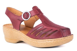 Sandały damskie komfortowe z zakrytymi palcami Łukbut 14220-3-L-209