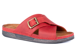 Klapki męskie na wygodnej podeszwie Łukbut 22570-4-L-270