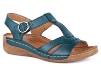 Sandały damskie na szersze stopy komfortowe Łukbut 11010-3-L-435