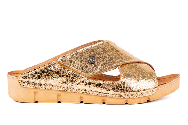 Skórzane klapki  Łukbut 14510-3-L-700