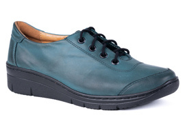 Damskie pólbuty komfortowe na koturnie  Łukbut 15330-3-J-435