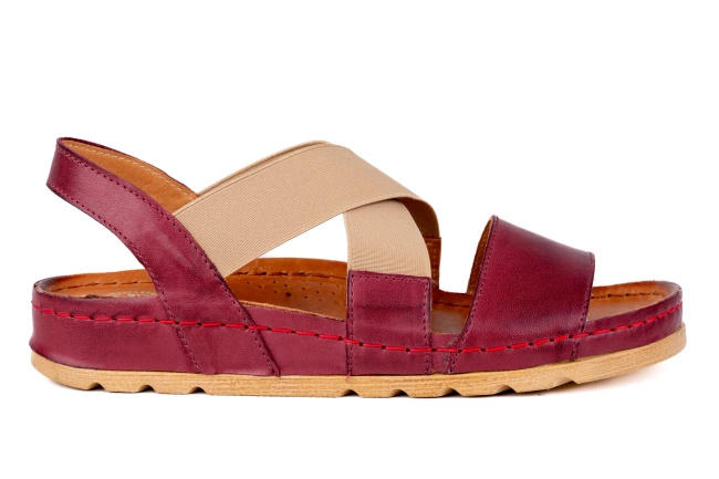 Sandałki na lato z gumkami Łukbut 20780-3-L-209