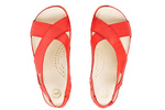 Sandałki na lato czerwone Łukbut 18280-3-L-219