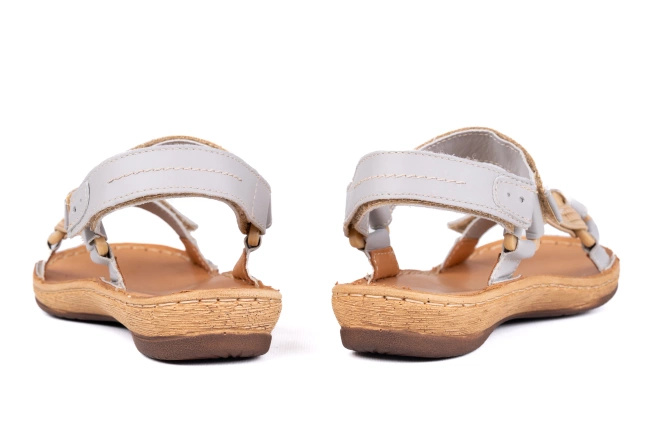 Sandały damskie na rzepy Łukbut 6360-2-L-210