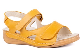 Sandały damskie na szersze stopy komfortowe Łukbut 16420-3-L-133