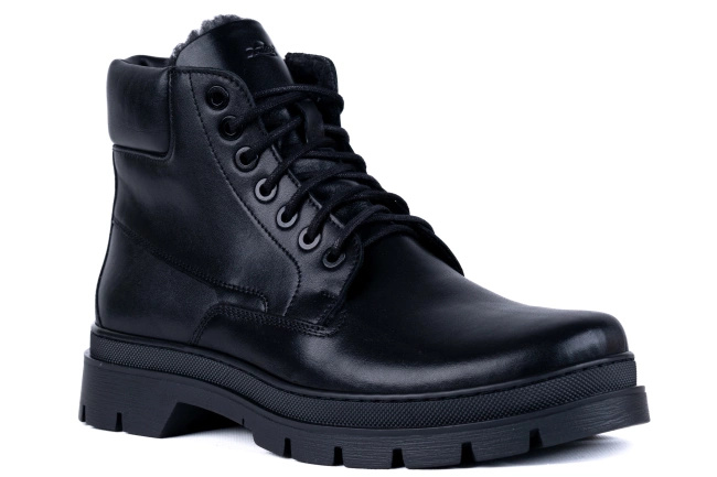 Trzewiki  męskie na zimę, ocieplane  Łukbut 27170-4-Z-001 