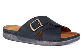 Klapki męskie na wygodnej podeszwie Łukbut 22570-4-L-208