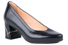 Skórzane czółenka damskie Łukbut 2503-4-Z-001