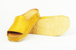 Żółte klapki na lato Łukbut 1820