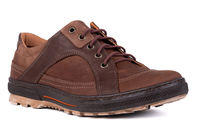 Męskie półbuty w stylu sportowym  Łukbut 9030-4-W-109