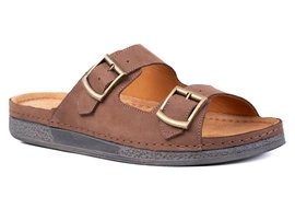 Klapki męskie na wygodnej podeszwie 22550-4-L-274