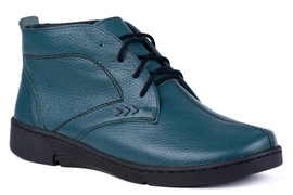 Lekkie trzewiki damskie zielone Łukbut 6940-3-Z-037