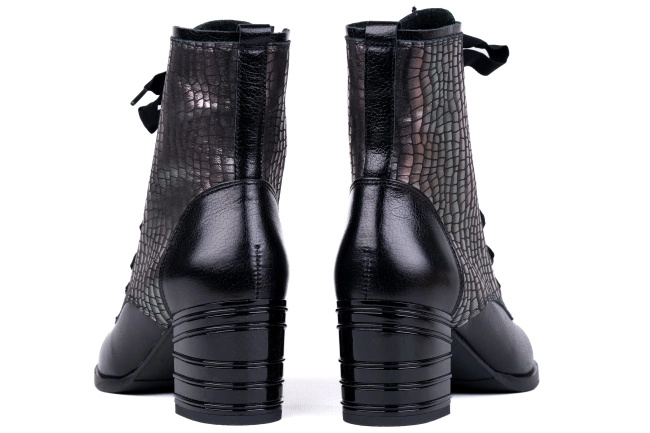 Botki damskie Łukbut 29850-3-Z-676