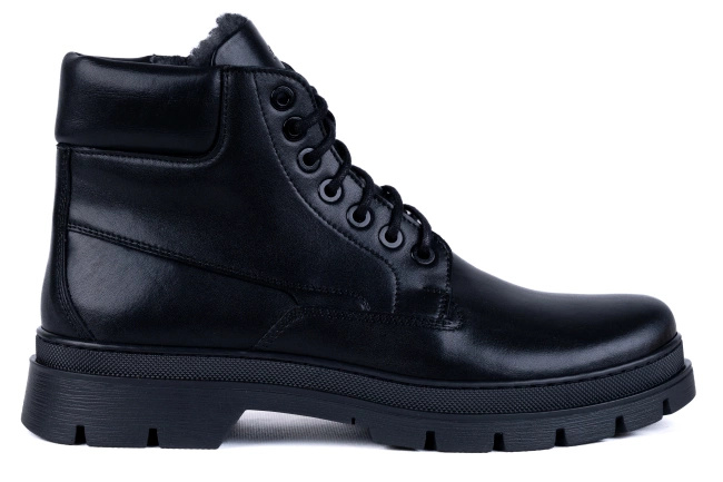 Trzewiki  męskie na zimę, ocieplane  Łukbut 27170-4-Z-001 