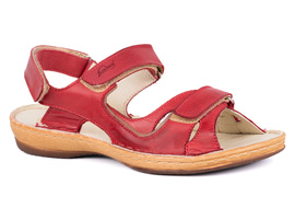 Sportowe sandały damskie na rzepy Łukbut 6370-3-L-028