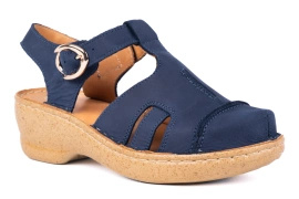 Sandały damskie na platformie  z atypoślizgiem Łukbut 6560-3-L-641