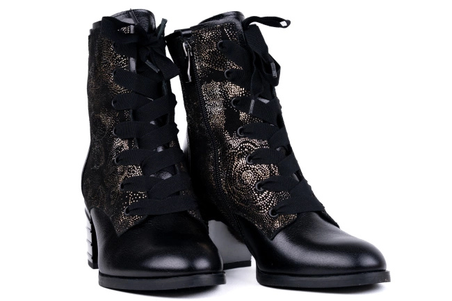 Botki damskie Łukbut 29850-3-Z-635