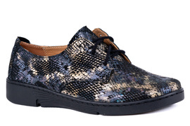 Komfortowe półbuty damskie w wielowymiarowym kolorze 18140-3-J-687