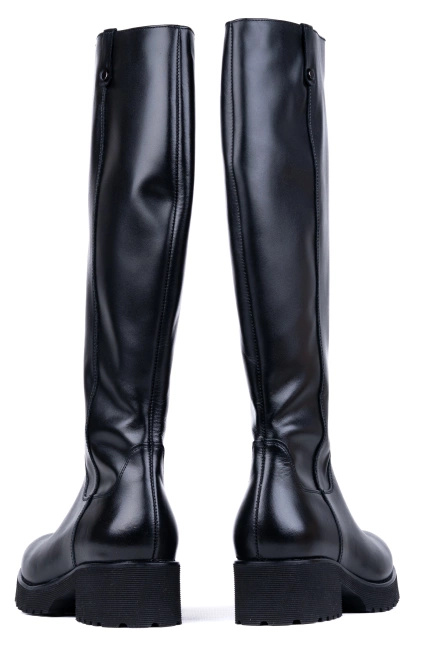 Kozaki damskie skórzane Łukbut 22830-3-Z-100 