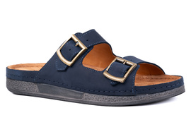 Klapki męskie na wygodnej podeszwie 22550-4-L-305