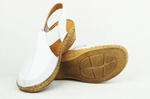 Sandały damskie komfortowe z zakrytymi palcami Łukbut 1826