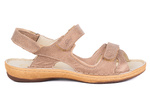 Sportowe sandały damskie  na rzepy  Łukbut 6370-3-L-618 