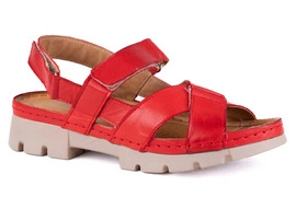 Sandały damskie na traktorowej podeszwie 20990-3-L-219