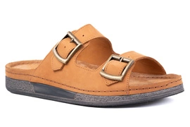 Klapki męskie na wygodnej podeszwie 22550-4-L-324