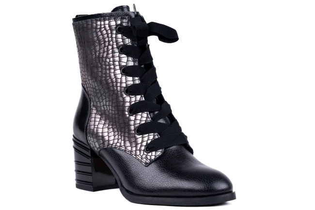 Botki damskie Łukbut 29850-3-Z-676