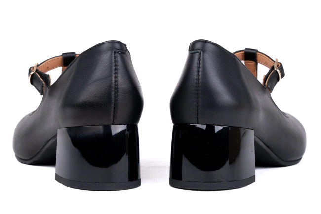 Skórzane czółenka damskie Łukbut 29000-3-J-001