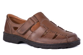 Półbuty męskie na lato , Polski Producent obuwia Łukbut 9290-4-L-299