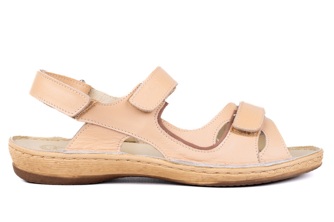 Sportowe sandały damskie na rzepy Łukbut 6370-3-L-016