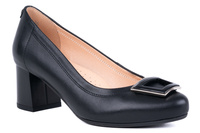 Skórzane czółenka damskie Łukbut 25150-4-J-001